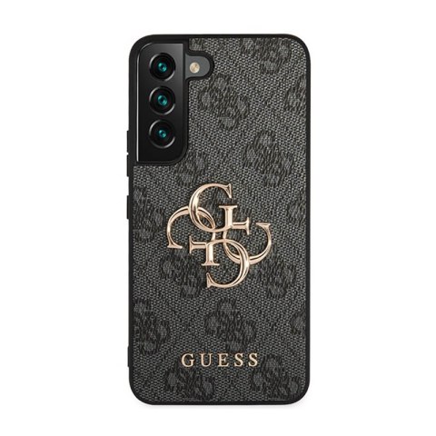 Guess 4G Big Metal Logo - Etui Samsung Galaxy S23 (szary) Guess 4G Big Metal Logo - Etui Samsung Galaxy S23 (szary)