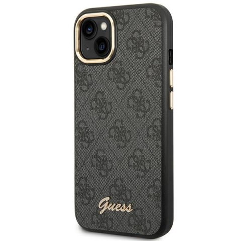 Guess 4G Metal Camera Outline Case - Etui iPhone 14 Plus (Czarny) Guess 4G Metal Camera Outline Case - Etui iPhone 14 Plus (Czarny)