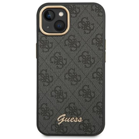 Guess 4G Metal Camera Outline Case - Etui iPhone 14 Plus (Czarny) Guess 4G Metal Camera Outline Case - Etui iPhone 14 Plus (Czarny)