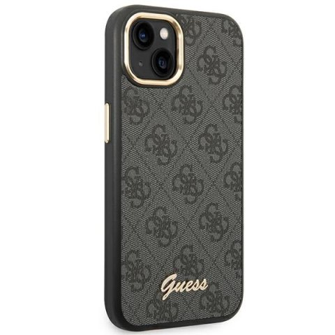 Guess 4G Metal Camera Outline Case - Etui iPhone 14 Plus (Czarny) Guess 4G Metal Camera Outline Case - Etui iPhone 14 Plus (Czarny)