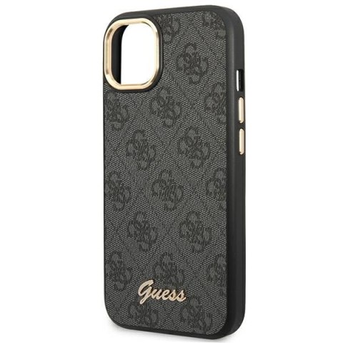 Guess 4G Metal Camera Outline Case - Etui iPhone 14 Plus (Czarny) Guess 4G Metal Camera Outline Case - Etui iPhone 14 Plus (Czarny)