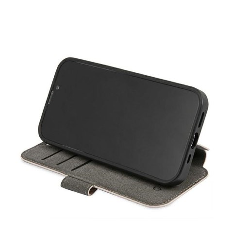 Guess Booktype 4G Big Metal Logo - Etui iPhone 13 Pro (różowy) Guess Booktype 4G Big Metal Logo - Etui iPhone 13 Pro (różowy)
