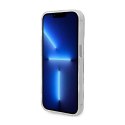 Guess Metal Outline MagSafe - Etui iPhone 14 Pro Max (przezroczysty / srebrny)