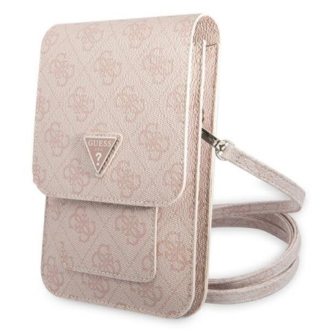 Guess Wallet 4G Triangle Logo Phone Bag - Torba na smartfona i akcesoria (Pink) Guess Wallet 4G Triangle Logo Phone Bag - Torba na smartfona i akcesoria (Pink)