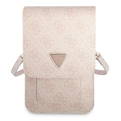 Guess Wallet 4G Triangle Logo Phone Bag - Torba na smartfona i akcesoria (Pink) Guess Wallet 4G Triangle Logo Phone Bag - Torba na smartfona i akcesoria (Pink)