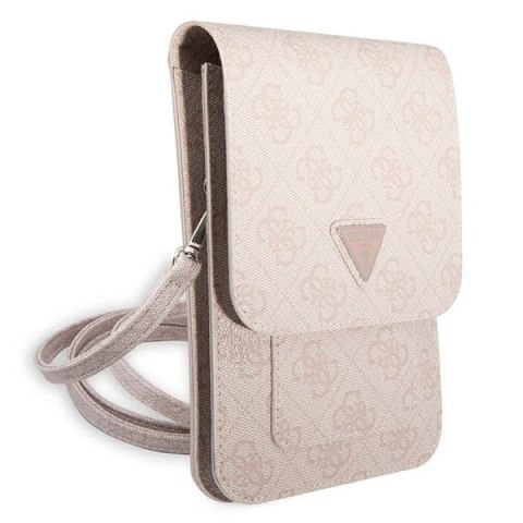 Guess Wallet 4G Triangle Logo Phone Bag - Torba na smartfona i akcesoria (Pink) Guess Wallet 4G Triangle Logo Phone Bag - Torba na smartfona i akcesoria (Pink)