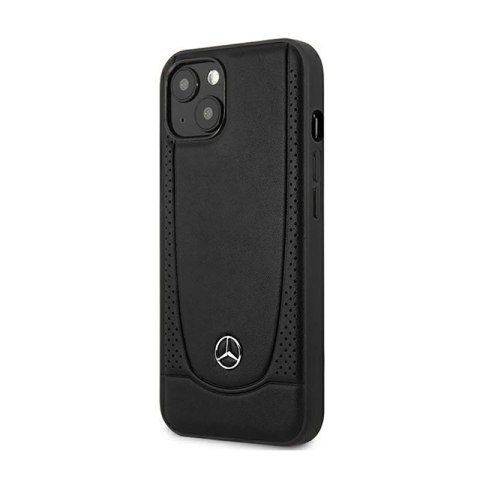 Mercedes Leather Urban Line - Etui iPhone 14 Plus (czarny) Mercedes Leather Urban Line - Etui iPhone 14 Plus (czarny)