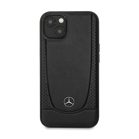 Mercedes Leather Urban Line - Etui iPhone 14 Plus (czarny) Mercedes Leather Urban Line - Etui iPhone 14 Plus (czarny)