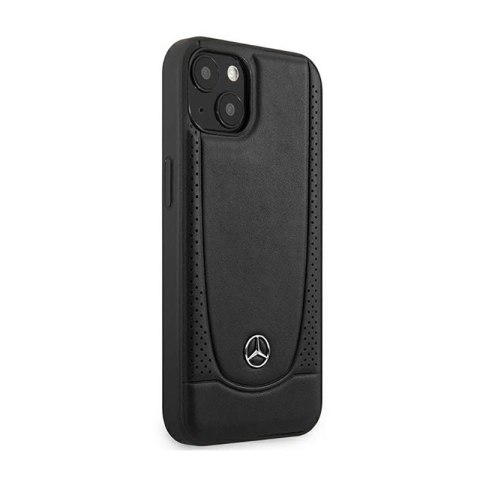 Mercedes Leather Urban Line - Etui iPhone 14 Plus (czarny) Mercedes Leather Urban Line - Etui iPhone 14 Plus (czarny)