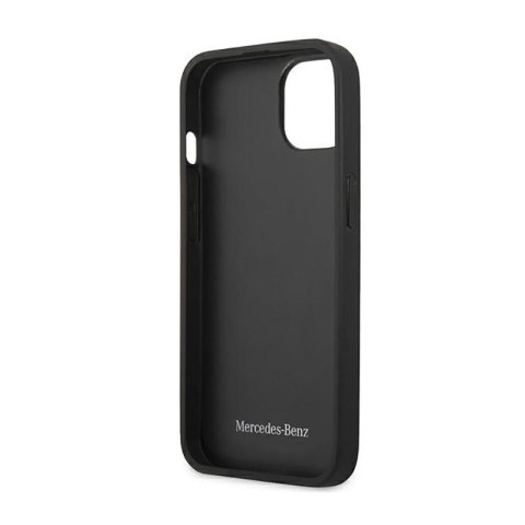 Mercedes Leather Urban Line - Etui iPhone 14 Plus (czarny) Mercedes Leather Urban Line - Etui iPhone 14 Plus (czarny)