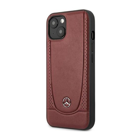 Mercedes Leather Urban Line - Etui iPhone 14 Plus (czerwony) Mercedes Leather Urban Line - Etui iPhone 14 Plus (czerwony)