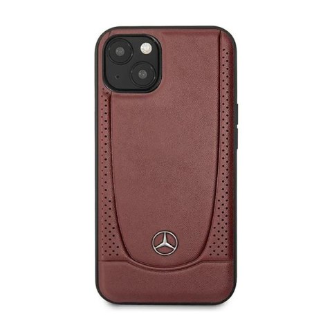 Mercedes Leather Urban Line - Etui iPhone 14 Plus (czerwony) Mercedes Leather Urban Line - Etui iPhone 14 Plus (czerwony)