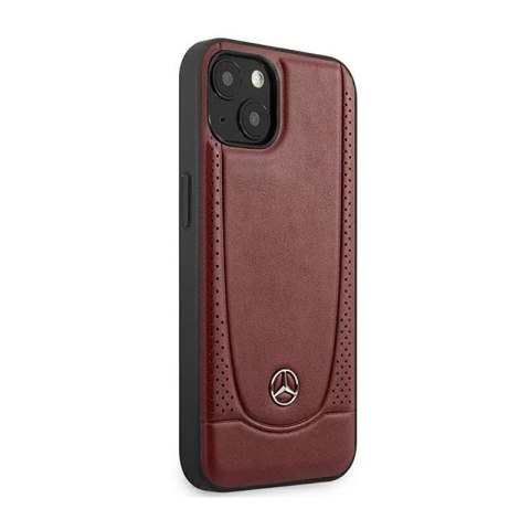 Mercedes Leather Urban Line - Etui iPhone 14 Plus (czerwony) Mercedes Leather Urban Line - Etui iPhone 14 Plus (czerwony)