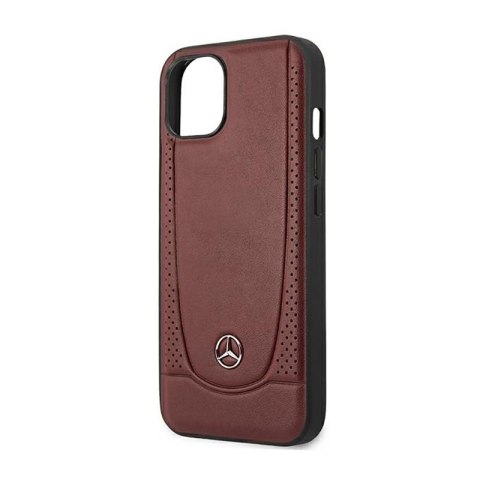 Mercedes Leather Urban Line - Etui iPhone 14 Plus (czerwony) Mercedes Leather Urban Line - Etui iPhone 14 Plus (czerwony)