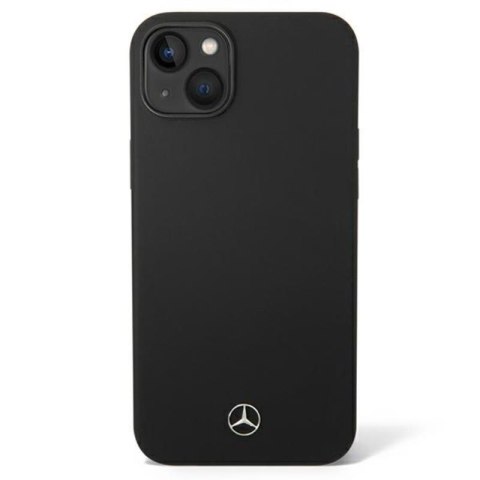 Mercedes Silicone Line - Etui iPhone 14 Plus (czarny) Mercedes Silicone Line - Etui iPhone 14 Plus (czarny)