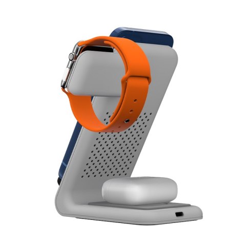 STM ChargeTree Swing - Ładowarka bezprzewodowa 3w1 do iPhone, AirPods i Apple Watch (biały) STM ChargeTree Swing - Ładowarka bezprzewodowa 3w1 do iPhone, AirPods i Apple Watch (biały)