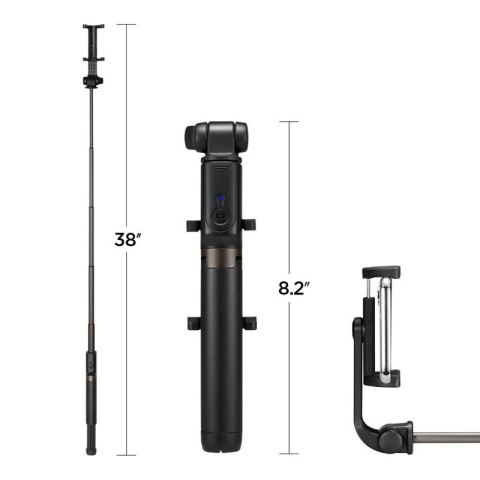 Spigen S540W - Statyw na smartfon / uchwyt selfie stick (Czarny) Spigen S540W - Statyw na smartfon / uchwyt selfie stick (Czarny)