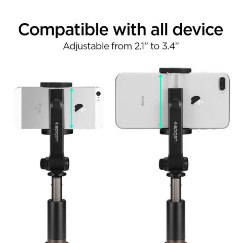 Spigen S540W - Statyw na smartfon / uchwyt selfie stick (Czarny) Spigen S540W - Statyw na smartfon / uchwyt selfie stick (Czarny)