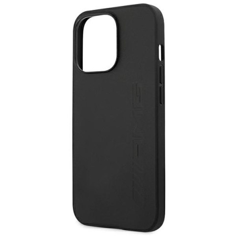 AMG Leather Hot Stamped - Etui iPhone 14 Pro Max (czarny) AMG Leather Hot Stamped - Etui iPhone 14 Pro Max (czarny)