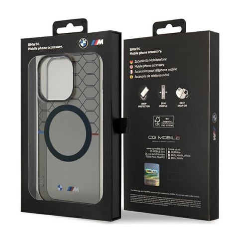 BMW Pattern MagSafe - Etui iPhone 14 Pro (Szary) BMW Pattern MagSafe - Etui iPhone 14 Pro (Szary)