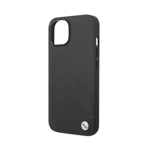 BMW Signature Logo Imprint MagSafe - Etui iPhone 14 Plus (czarny) BMW Signature Logo Imprint MagSafe - Etui iPhone 14 Plus (czarny)