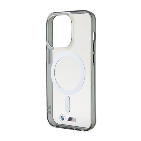 BMW Silver Ring MagSafe - Etui iPhone 14 Pro (Przezroczysty) BMW Silver Ring MagSafe - Etui iPhone 14 Pro (Przezroczysty)