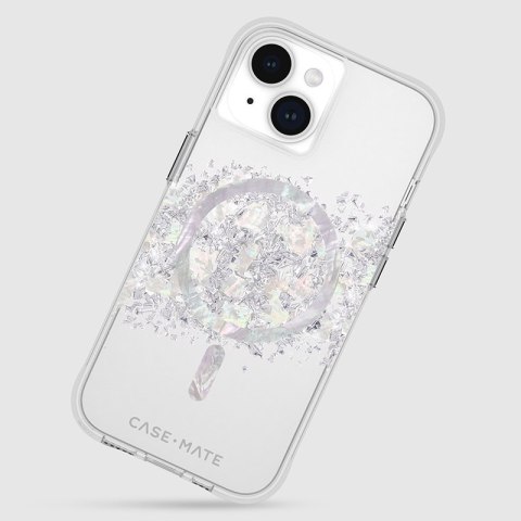 Case-Mate Karat MagSafe - Etui iPhone 15 / iPhone 14 / iPhone 13 zdobione masą perłową (A Touch of Pearl) Case-Mate Karat MagSafe - Etui iPhone 15 / iPhone 14 / iPhone 13 zdobione masą perłową (A Touch of Pearl)