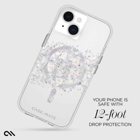 Case-Mate Karat MagSafe - Etui iPhone 15 / iPhone 14 / iPhone 13 zdobione masą perłową (A Touch of Pearl) Case-Mate Karat MagSafe - Etui iPhone 15 / iPhone 14 / iPhone 13 zdobione masą perłową (A Touch of Pearl)
