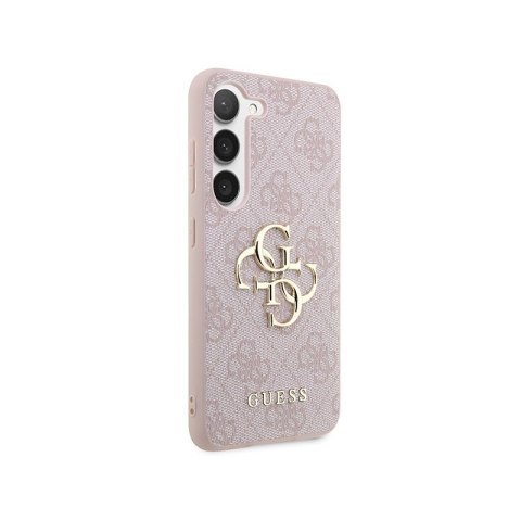 Guess 4G Big Metal Logo - Etui Samsung Galaxy S23 (różowy) Guess 4G Big Metal Logo - Etui Samsung Galaxy S23 (różowy)