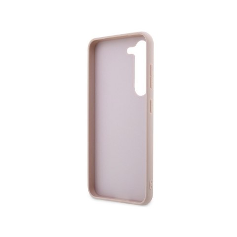 Guess 4G Big Metal Logo - Etui Samsung Galaxy S23 (różowy) Guess 4G Big Metal Logo - Etui Samsung Galaxy S23 (różowy)