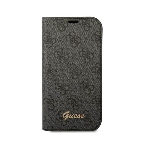 Guess 4G Metal Camera Outline Booktype Case - Etui iPhone 14 Pro Max (czarny) Guess 4G Metal Camera Outline Booktype Case - Etui iPhone 14 Pro Max (czarny)