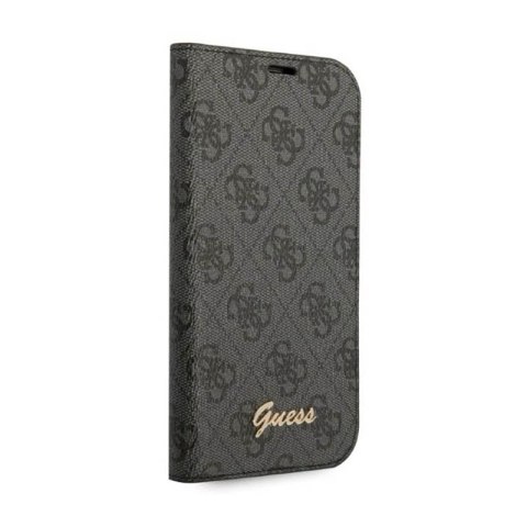 Guess 4G Metal Camera Outline Booktype Case - Etui iPhone 14 Pro Max (czarny) Guess 4G Metal Camera Outline Booktype Case - Etui iPhone 14 Pro Max (czarny)