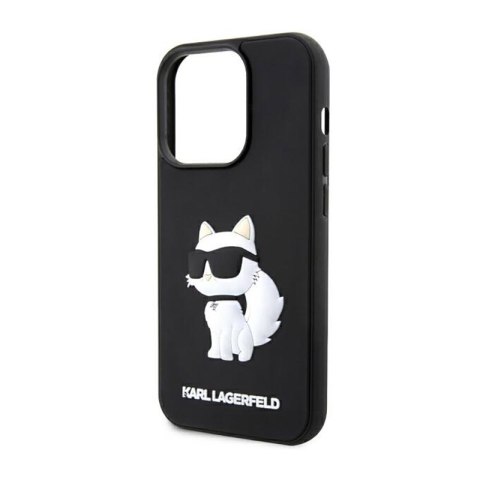 Karl Lagerfeld 3D Rubber NFT Choupette - Etui iPhone 14 Pro (Czarny) Karl Lagerfeld 3D Rubber NFT Choupette - Etui iPhone 14 Pro (Czarny)
