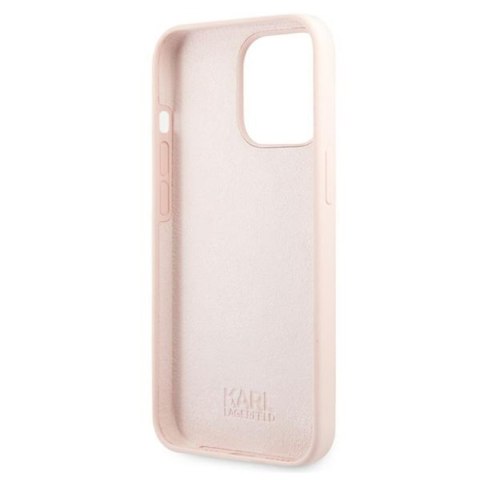 Karl Lagerfeld Slilicone Karl & Choupette - Etui iPhone 13 Pro (różowy) Karl Lagerfeld Slilicone Karl & Choupette - Etui iPhone 13 Pro (różowy)