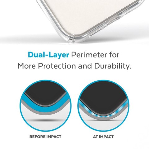 Speck Presidio Perfect-Clear + MagSafe - Etui iPhone 15 Plus / iPhone 14 Plus (Clear) Speck Presidio Perfect-Clear + MagSafe - Etui iPhone 15 Plus / iPhone 14 Plus (Clear)