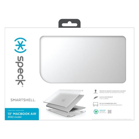 Speck SmartShell - Obudowa MacBook Air 13,6" M4 (2025) / M3 (2024) / M2 (2022) (Clear) Speck SmartShell - Obudowa MacBook Air 13,6" M4 (2025) / M3 (2024) / M2 (2022) (Clear)