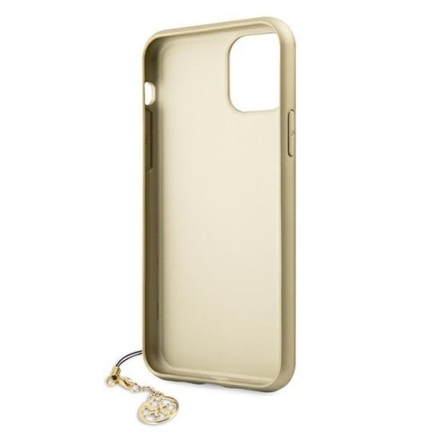 Guess 4G Charms Collection - Etui iPhone 11 (brązowy) Guess 4G Charms Collection - Etui iPhone 11 (brązowy)