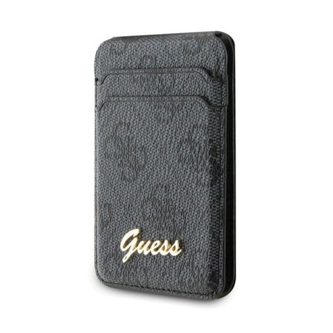 Guess Wallet Cardslot Stand MagSafe 4G Classic Logo - Portfel magnetyczny z funkcją standu (czarny) Guess Wallet Cardslot Stand MagSafe 4G Classic Logo - Portfel magnetyczny z funkcją standu (czarny)