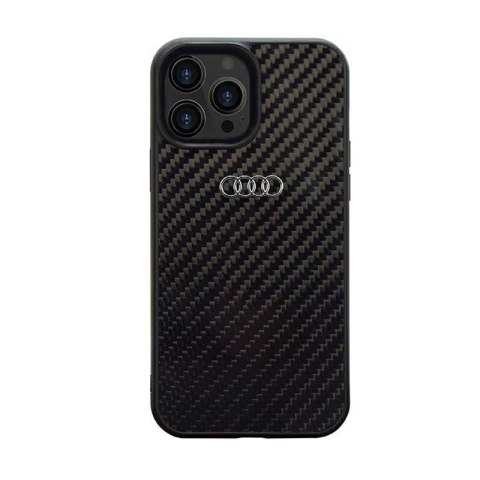 Audi Carbon Fiber - Etui iPhone 13 Pro Max (Czarny) Audi Carbon Fiber - Etui iPhone 13 Pro Max (Czarny)