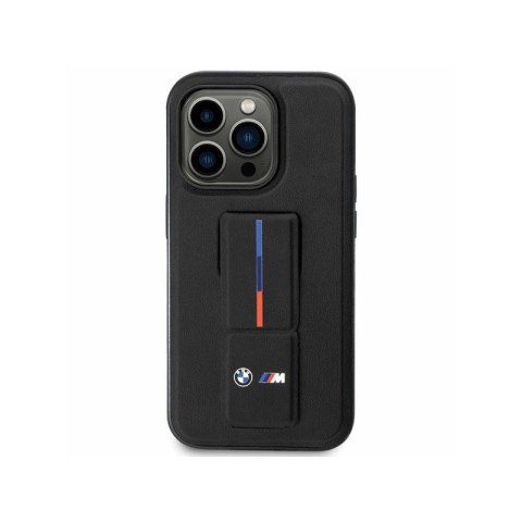BMW Grip Stand Hot Stamp - Etui iPhone 14 (czarny) BMW Grip Stand Hot Stamp - Etui iPhone 14 (czarny)