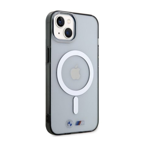 BMW Silver Ring MagSafe - Etui iPhone 14 (Przezroczysty) BMW Silver Ring MagSafe - Etui iPhone 14 (Przezroczysty)