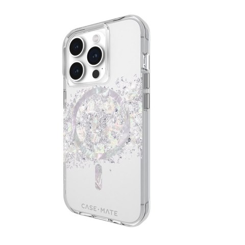 Case-Mate Karat MagSafe - Etui iPhone 15 Pro zdobione masą perłową (A Touch of Pearl) Case-Mate Karat MagSafe - Etui iPhone 15 Pro zdobione masą perłową (A Touch of Pearl)