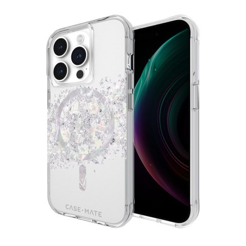 Case-Mate Karat MagSafe - Etui iPhone 15 Pro zdobione masą perłową (A Touch of Pearl) Case-Mate Karat MagSafe - Etui iPhone 15 Pro zdobione masą perłową (A Touch of Pearl)
