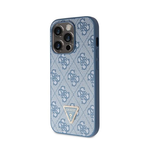 Guess Crossbody 4G Metal Logo - Etui iPhone 14 Pro Max (niebieski) Guess Crossbody 4G Metal Logo - Etui iPhone 14 Pro Max (niebieski)