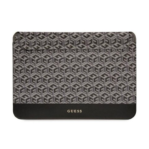 Guess GCube Stripes Computer Sleeve - Etui na notebooka 16" (Czarny) Guess GCube Stripes Computer Sleeve - Etui na notebooka 16" (Czarny)