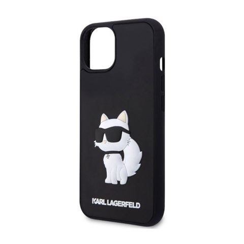 Karl Lagerfeld 3D Rubber NFT Choupette - Etui iPhone 14 (Czarny) Karl Lagerfeld 3D Rubber NFT Choupette - Etui iPhone 14 (Czarny)