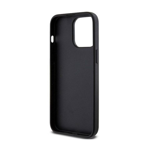 Karl Lagerfeld Gripstand Saffiano Choupette Pins - Etui iPhone 13 Pro (czarny) Karl Lagerfeld Gripstand Saffiano Choupette Pins - Etui iPhone 13 Pro (czarny)