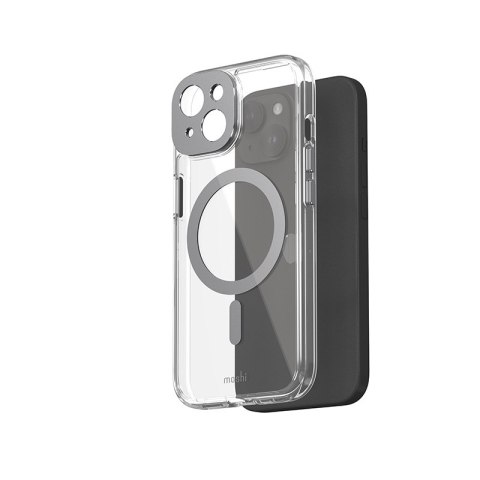 Moshi iGlaze MagSafe - Etui iPhone 15 (Meteorite Gray) Moshi iGlaze MagSafe - Etui iPhone 15 (Meteorite Gray)