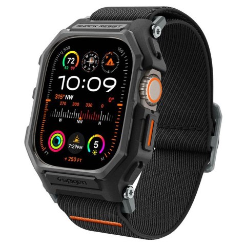 Spigen Lite Fit "Pro" - Etui z paskiem do Apple Watch Ultra 1/2 49 mm (Matte Black) Spigen Lite Fit "Pro" - Etui z paskiem do Apple Watch Ultra 1/2 49 mm (Matte Black)