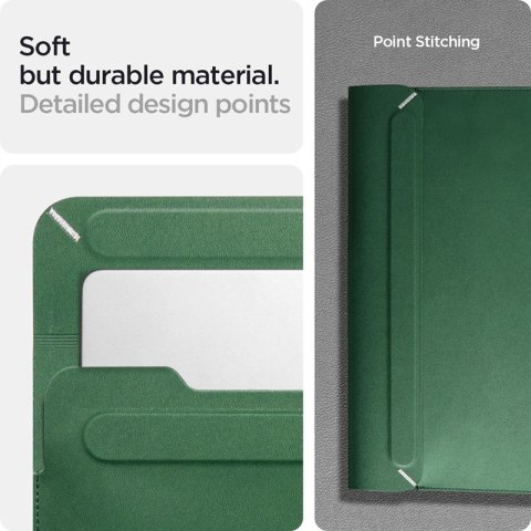 Spigen Valentinus Sleeve Laptop - Etui na notebooka 13" / 14" (Jeju Green) Spigen Valentinus Sleeve Laptop - Etui na notebooka 13" / 14" (Jeju Green)